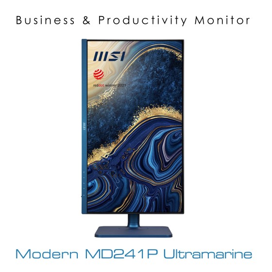 MSI Modern MD241P Ultramarine 24-inch IPS Type C Monitor