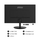 MSI PRO MP242 24 inch 75Hz IPS Panel Full HD LED Monitor