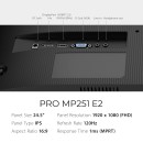 MSI PRO MP251 E2 24.5-inch FHD IPS Monitor