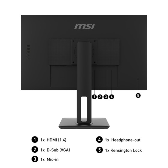 MSI PRO MP271P 27-inch IPS Full HD LTPS Monitor