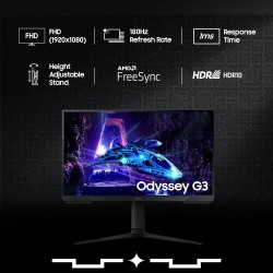 Samsung Odyssey G3 LS32DG300EWXXL 32inch LED Gaming Monitor