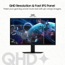 Samsung Odyssey G5 LS27DG502EWXXL 27-Inch QHD 165Hz G-Sync FreeSync Gaming Monitor