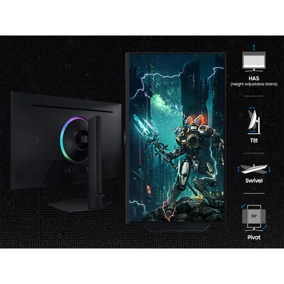Samsung Odyssey G7 4K UHD 144Hz 27-Inch Gaming Monitor LS27DG700SWXXL Samsung Odyssey G7 LS27DG700SWXXL 27-Inch 4K UHD 144Hz Gaming Monitor