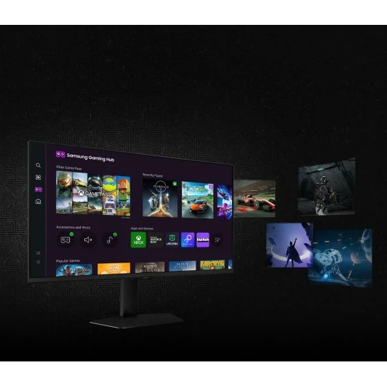 Samsung Odyssey G7 4K UHD 144Hz 27-Inch Gaming Monitor LS27DG700SWXXL Samsung Odyssey G7 LS27DG700SWXXL 27-Inch 4K UHD 144Hz Gaming Monitor