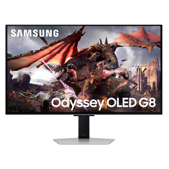 Samsung Odyssey OLED G8 LS32DG800SWXXL 32-inch UHD 4K 240Hz Smart Gaming Monitor