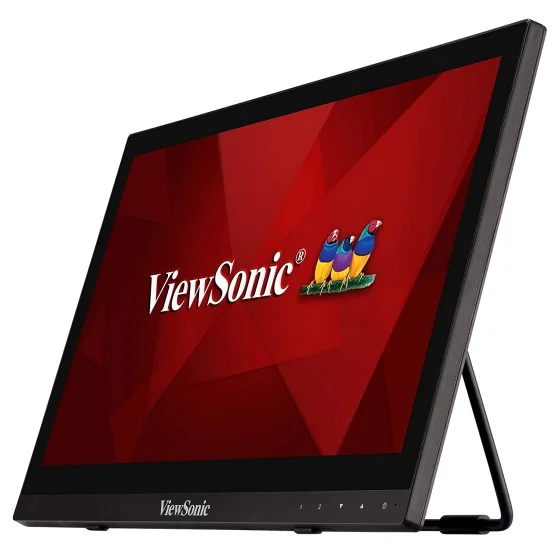 ViewSonic TD1630-3 16 Inch 10-point Projected Capacitive Touch Screen Monitor with HD 768p Resolution, Durable, Scratch-resistant, Advanced Ergonomic Stand Design, Versatile Connectivity, Cross-platform Compatibility, Dual Integrated Speakers and VESA-com ViewSonic TD1630-3 16 Inch 10-point Projected Capacitive Touch Screen Monitor with HD 768p Resolution, Durable, Scratch-resistant, Advanced Ergonomic Stand Design, Versatile Connectivity, Cross-platform Compatibility, Dual Integrated Speakers and VESA-com