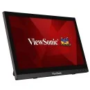 ViewSonic TD1630-3 16 Inch 10-point Projected Capacitive Touch Screen Monitor with HD 768p Resolution, Durable, Scratch-resistant, Advanced Ergonomic Stand Design, Versatile Connectivity, Cross-platform Compatibility, Dual Integrated Speakers and VESA-com