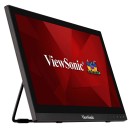 ViewSonic TD1630-3 16 Inch 10-point Projected Capacitive Touch Screen Monitor with HD 768p Resolution, Durable, Scratch-resistant, Advanced Ergonomic Stand Design, Versatile Connectivity, Cross-platform Compatibility, Dual Integrated Speakers and VESA-com