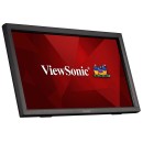 ViewSonic TD2423 24 Inch Full HD 1080p 75Hz 10-point IR Touch Monitor with Anti-scratch 7H Hardness, Dual Integrated Speakers, VESA Compatible, HDMI, DVI, VGA and Multi Operating System Support