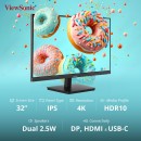 ViewSonic VA3209U-4K 32inch IPS UHD Monitor