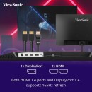 ViewSonic Omni VX2728 27inch IPS FHD Gaming Monitor