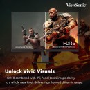 ViewSonic VX2758A-2K-PRO-2 27inch IPS QHD Gaming Monitor