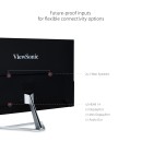 ViewSonic VX3276-2K-MHD-2 32-Inch Crossover Monitor with 2K (2560 x 1440 Pixels),Superclear IPS Panel, 3-Side Borderless, 1.07 Billion Colors, 75Hz, Hdmi, LCD, Displayport & Mini Dp (Black)