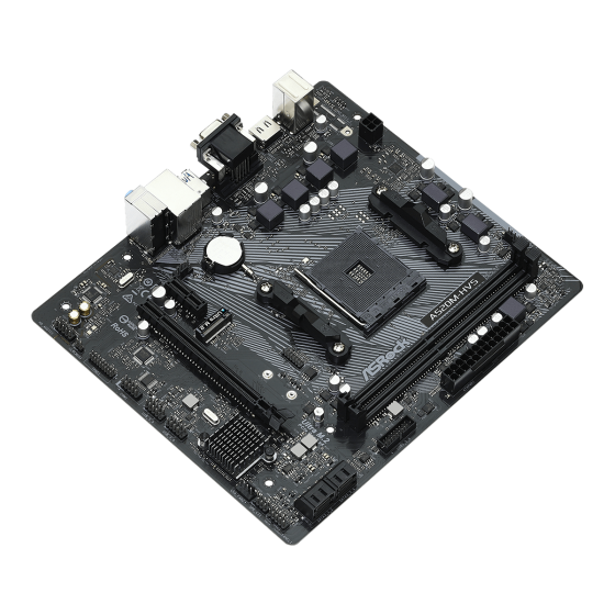 ASRock A520M-HVS DDR4 Motherboard ASRock A520M-HVS DDR4 Motherboard