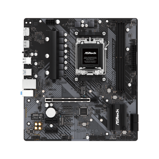 ASRock A620M-HDV/M.2+ DDR5 Motherboard ASRock A620M-HDV/M.2+ DDR5 Motherboard