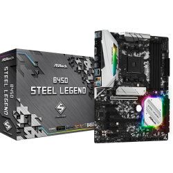 ASRock B450 Steel Legend DDR4 Motherboard ASRock B450 Steel Legend DDR4 Motherboard