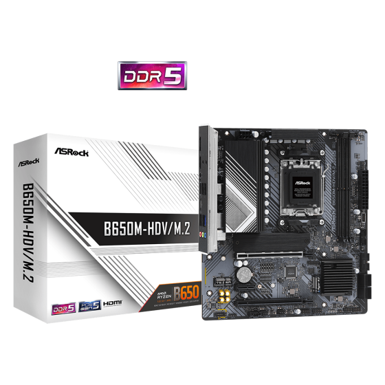 ASRock B650M HDV/M.2 Motherboard