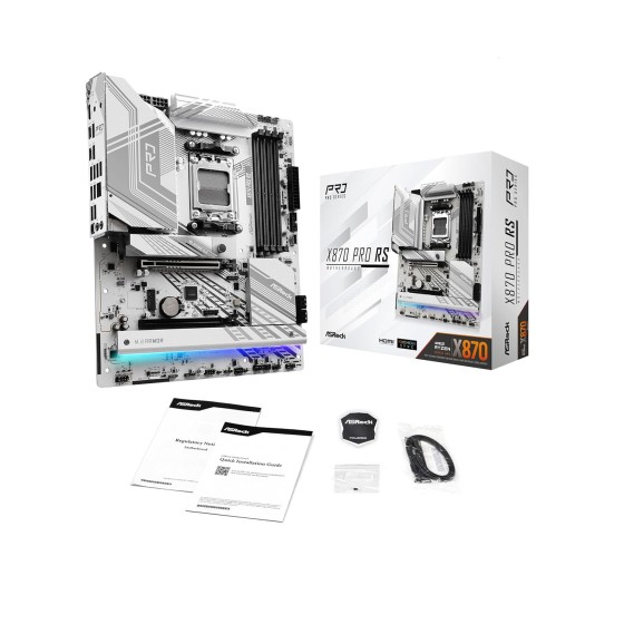 ASRock X870 Pro RS WIFI AM5 AMD Base Motherboard ASRock X870 Pro RS WIFI AM5 AMD Base Motherboard