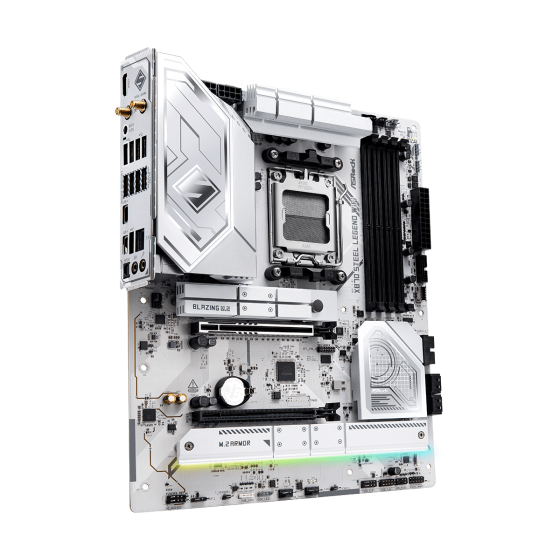 ASRock X870 Steel Legend WIFI AM5 AMD Base Motherboard ASRock X870 Steel Legend WIFI AM5 AMD Base Motherboard