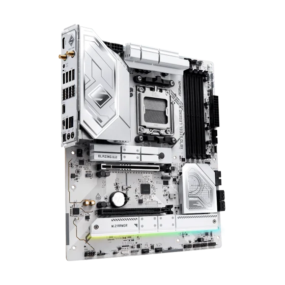 ASRock X870 Steel Legend WIFI AM5 AMD Base Motherboard ASRock X870 Steel Legend WIFI AM5 AMD Base Motherboard
