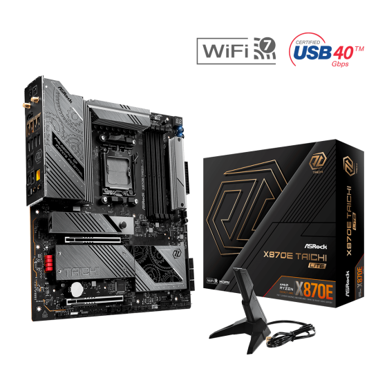 ASRock X870E Lite TaichiI AM5 AMD Base Motherboard
