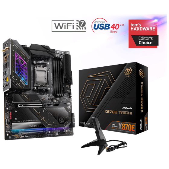 ASRock X870E TaichiI AM5 AMD Base Motherboard