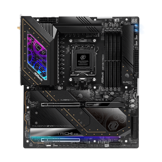 ASRock X870E TaichiI AM5 AMD Base Motherboard
