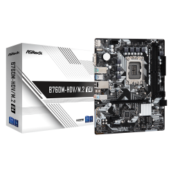 ASRock B760M-HDV/M.2 D4 LGA1700 Motherboard ASRock B760M-HDV/M.2 D4 LGA1700 Motherboard