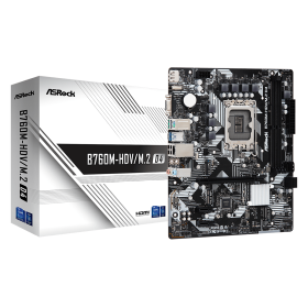 ASRock B760M-HDV/M.2 D4 LGA1700 Motherboard