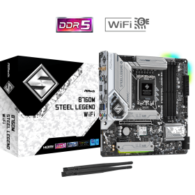 ASRock B760M Steel Lagend WIFI LGA 1700 Intel Base Motherboard