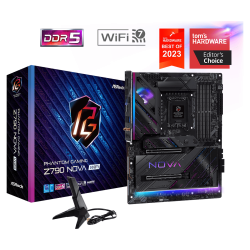 ASRock Phantom Gaming Z790 Nova WiFi DDR5 LGA1700 Motherboard ASRock Phantom Gaming Z790 Nova WiFi DDR5 LGA1700 Motherboard