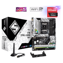 ASRock Z790 Steel Legend WiFi DDR5 LGA1700 Motherboard ASRock Z790 Steel Legend WiFi DDR5 LGA1700 Motherboard