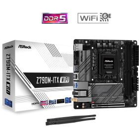 ASRock Z790M-ITX WiFi DDR5 LGA1700 Motherboard
