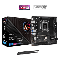 ASRock B760M PG Lightnig WIFI LGA 1700 Intel Base Motherboard ASRock B760M PG Lightnig WIFI LGA 1700 Intel Base Motherboard