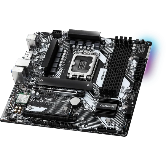 ASRock B760M Pro A WIFI LGA 1700 Intel Base Motherboard ASRock B760M Pro A WIFI LGA 1700 Intel Base Motherboard