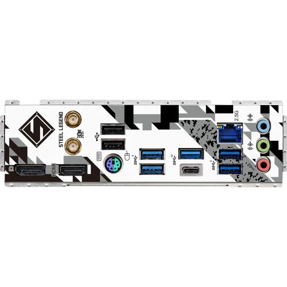 ASRock B760M Steel Lagend WIFI LGA 1700 Intel Base Motherboard ASRock B760M Steel Lagend WIFI LGA 1700 Intel Base Motherboard
