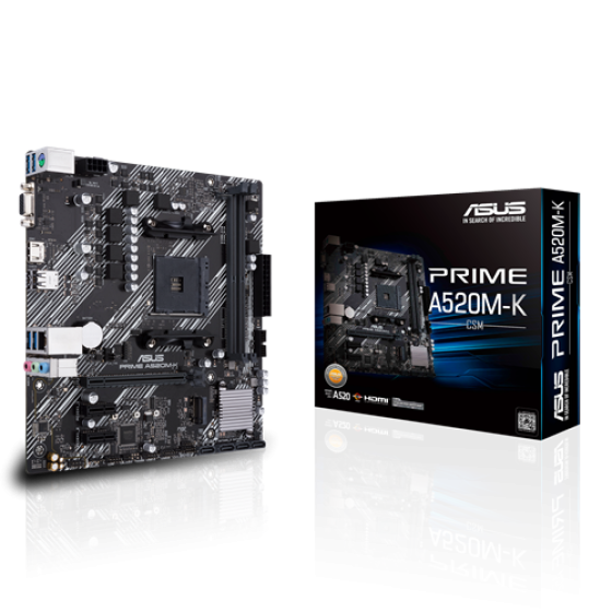 Asus Prime A520M-K CSM Motherboard