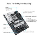 Asus PRIME X670-P WIFI CSM Motherboard with AMD X670 Chipset,PCIe 5.0, three PCIe 4.0 M.2 slots, DDR5, Realtek 2.5Gb Ethernet, DisplayPort, HDMI®, SATA 6 Gbps, USB 3.2 Gen 2 Type-C®, Thunderbolt™ (USB4®) support, Aura Sync&WiFi 6e