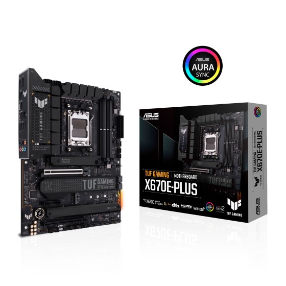 ASUS TUF Gaming X670E-PLUS AM5 ATX Motherboard