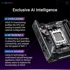 ASUS ROG STRIX B850-I GAMING WIFI Mini-ITX Motherboard ASUS ROG STRIX B850-I GAMING WIFI Mini-ITX Motherboard
