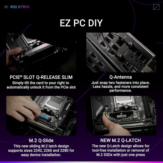 ASUS ROG STRIX B850-I GAMING WIFI Mini-ITX Motherboard