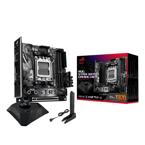 ASUS ROG STRIX X870-I GAMING WIFI Mini-ITX Motherboard ASUS ROG STRIX X870-I GAMING WIFI Mini-ITX Motherboard