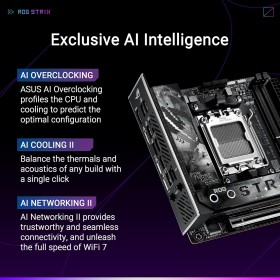 ASUS ROG STRIX X870-I GAMING WIFI Mini-ITX Motherboard ASUS ROG STRIX X870-I GAMING WIFI Mini-ITX Motherboard