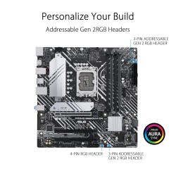 Asus PRIME B660M A D4 LGA 1700 Micro-ATX Motherboard