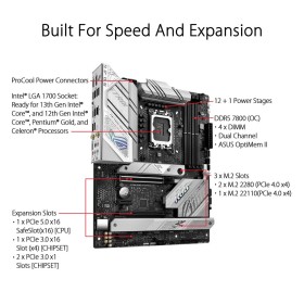 ASUS ROG STRIX B760-A GAMING WIFI D4 white ATX Motherboard