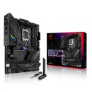 ASUS ROG STRIX B760-F GAMING WIFI Intel B760 LGA 1700 ATX motherboard with 16 + 1 power stages, DDR5 RAM, PCIe 5.0 x16 SafeSlot with Q-Release, three M.2 slots, WiFi 6E, 2.5G Ethernet, USB 3.2 Gen 2 Type-C, AEMP II, AI Noise Cancelation and Aura Sync