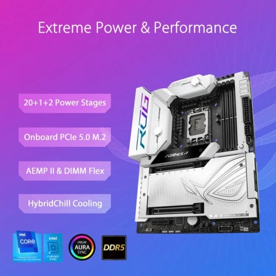 ASUS ROG MAXIMUS Z790 FORMULA Intel Thunderbolt Motherboard ASUS ROG MAXIMUS Z790 FORMULA Intel Thunderbolt Motherboard
