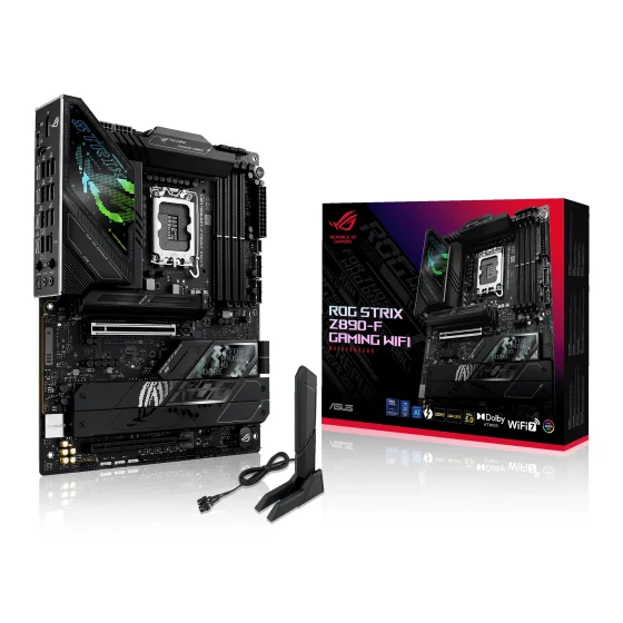 ASUS ROG STRIX Z890-F GAMING WIFI Gaming Motherboard ASUS ROG STRIX Z890-F GAMING WIFI Gaming Motherboard