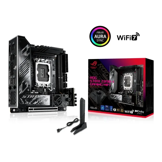 ASUS ROG STRIX Z890-I GAMING WIFI Gaming Motherboard ASUS ROG STRIX Z890-I GAMING WIFI Gaming Motherboard