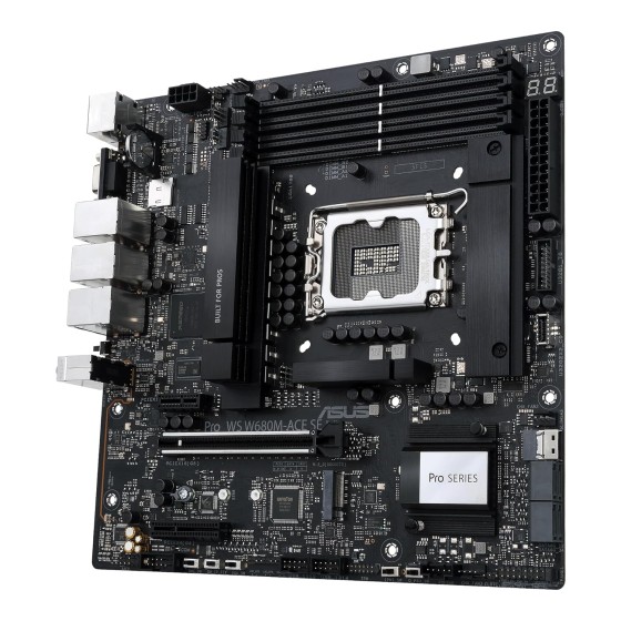 ASUS PRO WS W680M-ACE SE ATX Workstation Motherboard